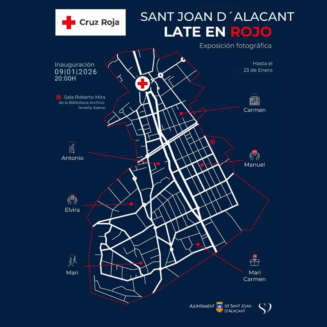 EXPOSICION CRUZ ROJA SANT JOAN CARTEL 2025